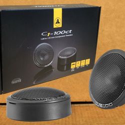JL Audio Evolution C1-Series Car Speakers 1" Aluminum Dome Tweeters 120 W C1-100CT 🚨 Payment Options Available 🚨 No Credit Needed 🚨 