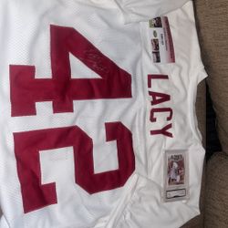Signed Eddie Lacy Alabama Jersey With Certificate Of Authenticity 