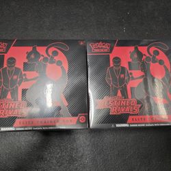 (2) Pokemon Destined Rivals ETB 