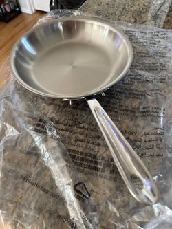 All-Clad D5 Stainless Brushed 5-ply Bonded Cookware, Fry Pan, 10 inch