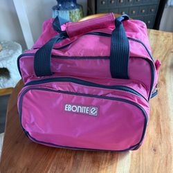 Pink Bowling Bag