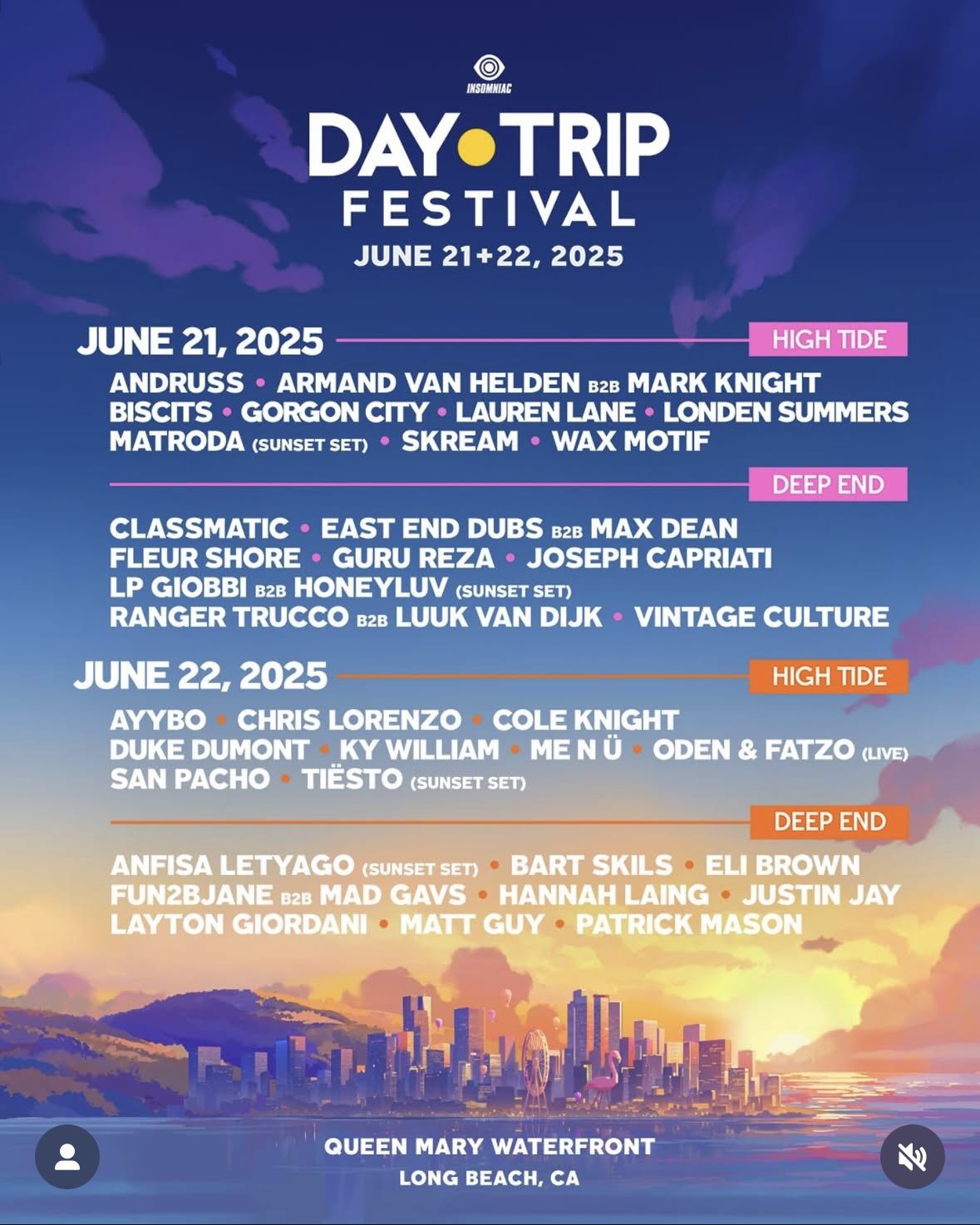 day trip 2-day GA ticket for sale