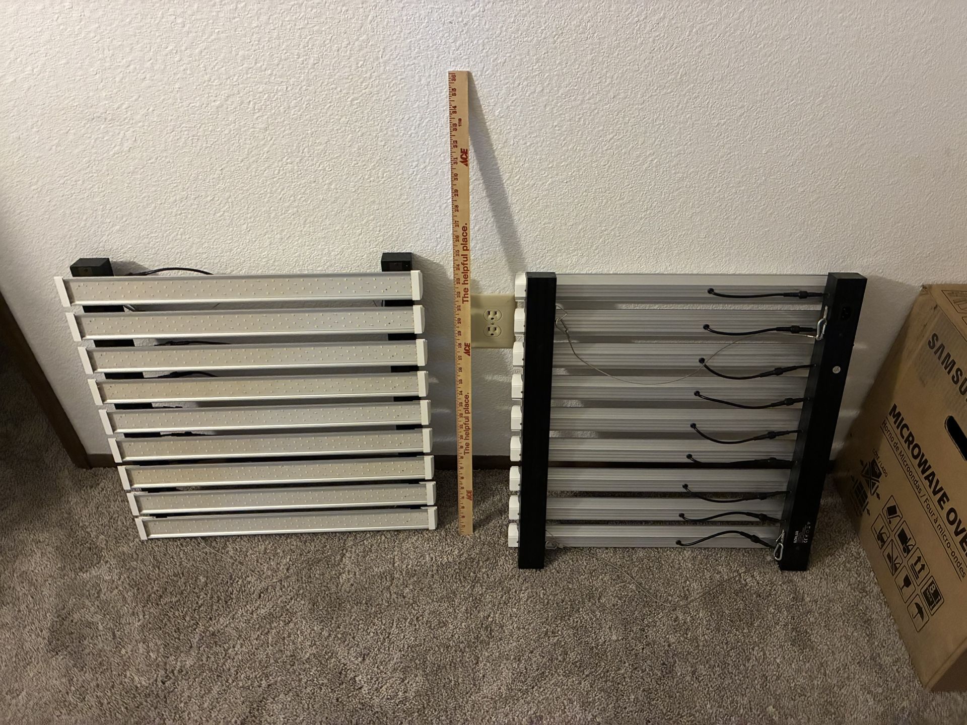 Grow Lights & Exhaust Fan