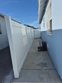 Vinyl Fence
