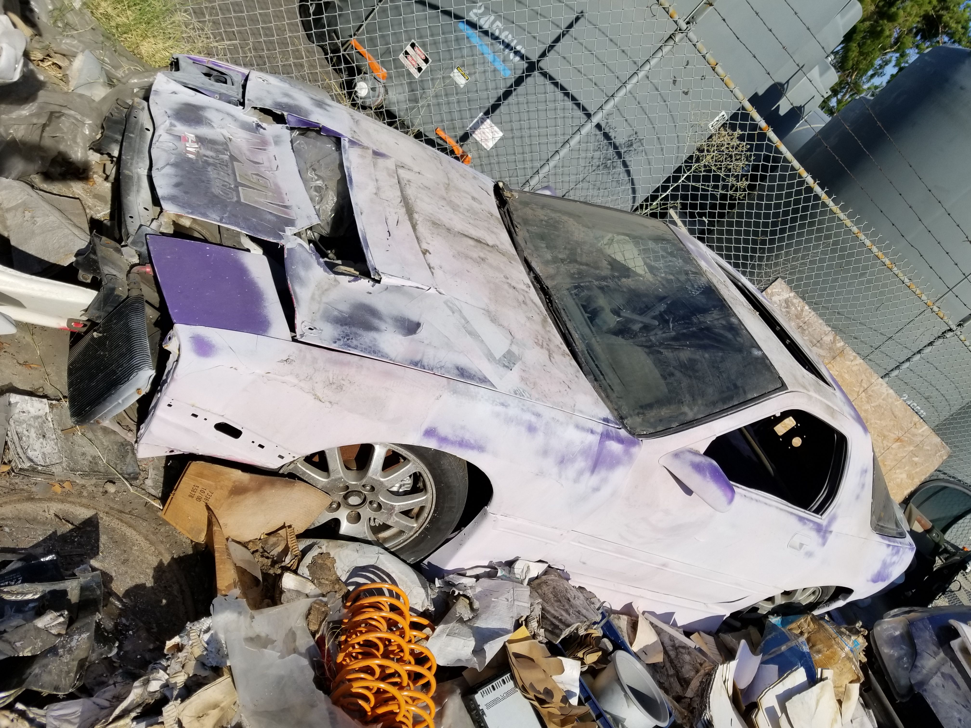 RX7 FC WIDE BODY EX DRIFT RACE CAR - PROJECT CAR USE FOR MOTOR & CHASSIS