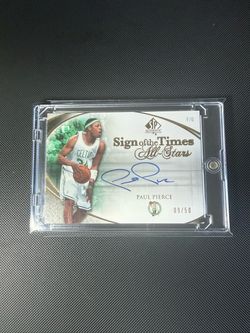 Upper Deck Paul Pierce Auto /50