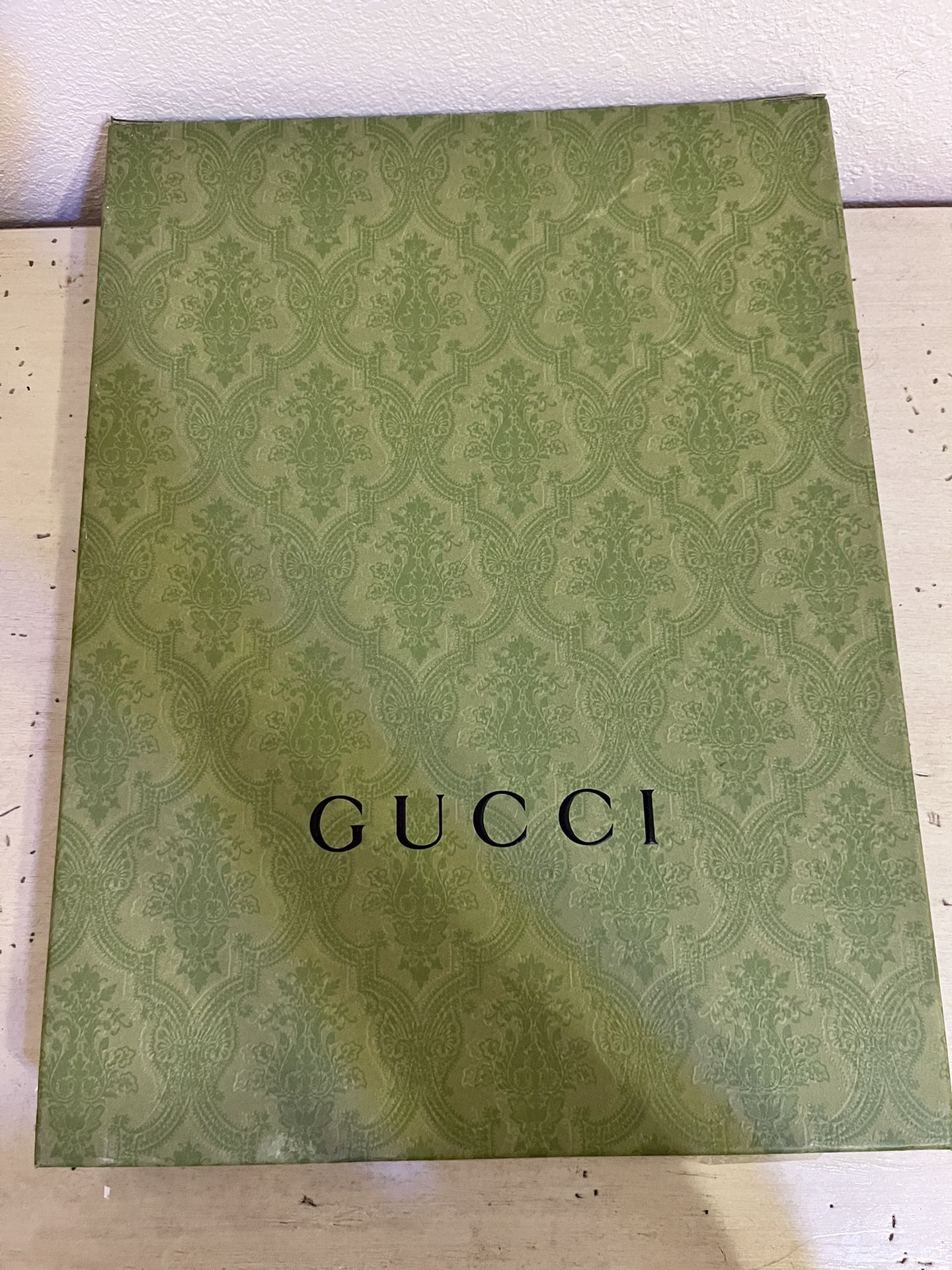 Gucci, Shawl, Scarf, Gift, White, Silk