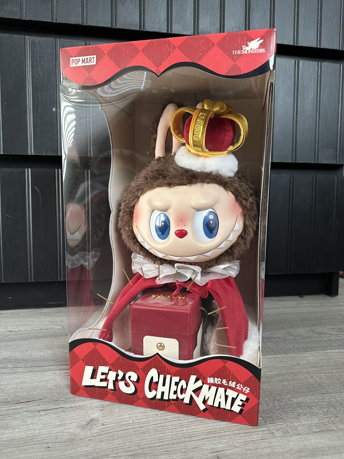 THE MONSTERS Let's Checkmate Series-Vinyl Plush Doll
