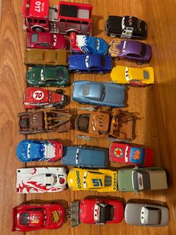 Disney Pixar Cars Large Diecast Toy Lot