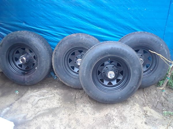 Set Of Tires For Silverado Or Gmc 6 Lugs For Sale In
