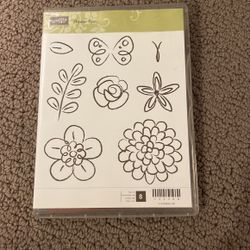 Stampin Up - “Flower Fest” Stamp Set
