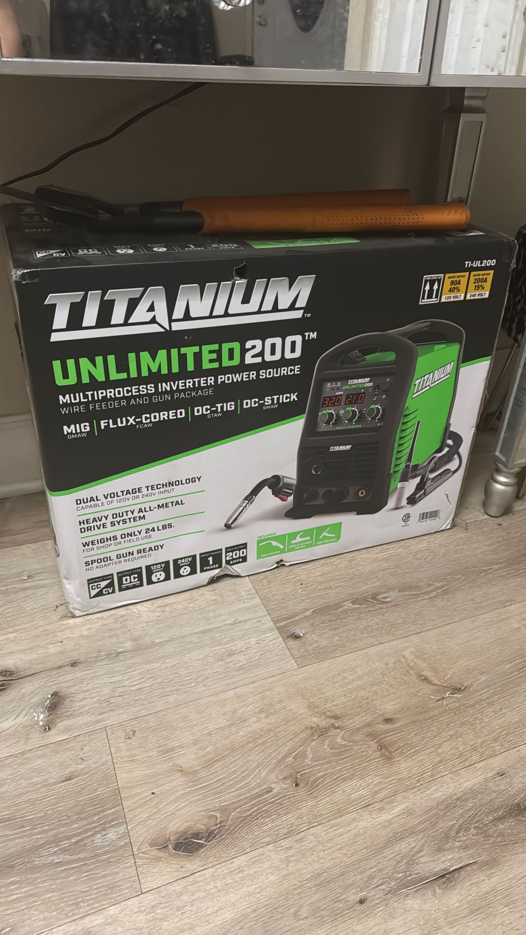 TITANIUM SOLDADODA WELDER