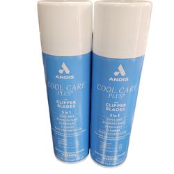 Andis Cool Care  Spray For Clipper Trimmer  Cleaner  Blade Plus 15.5 Oz 🇺🇸  2 United 