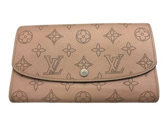 LOUIS VUITTON MAHINA PORTEFEUILLE IRIS LONG WALLET MAGNOLIA M60145 (CMP128217)