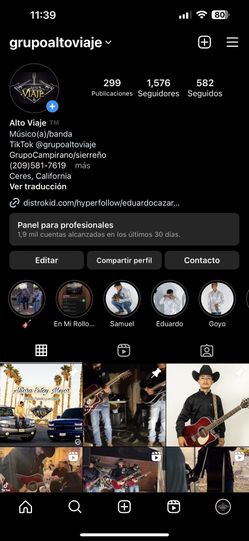 Grupo Sierreño Alto Viaje 