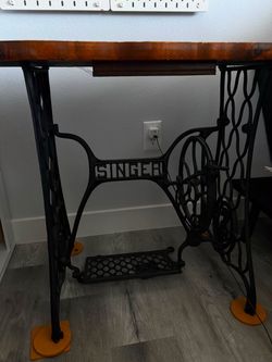 Vintage Singer table