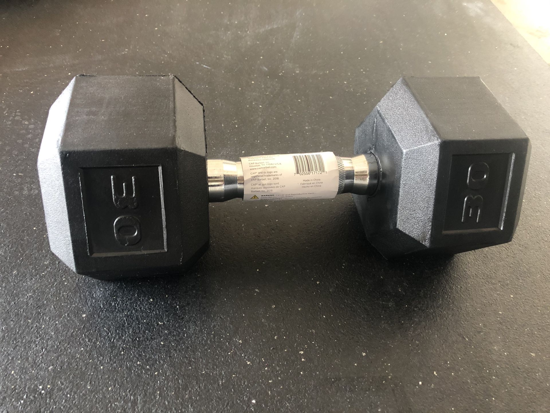 30lb dumbbell(new)