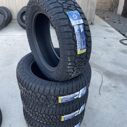 BRAND NEW SET OF ALL TERRAIN TIRES 275/55r20 275/55/20