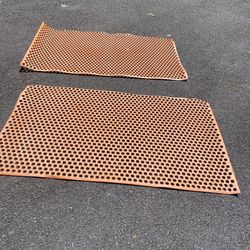 Rubber kitchen mats