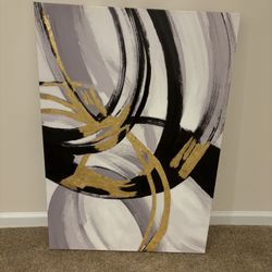 Gold Abstract Painting