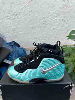Size 5.5y - Nike Air Foamposite Pro Island Green