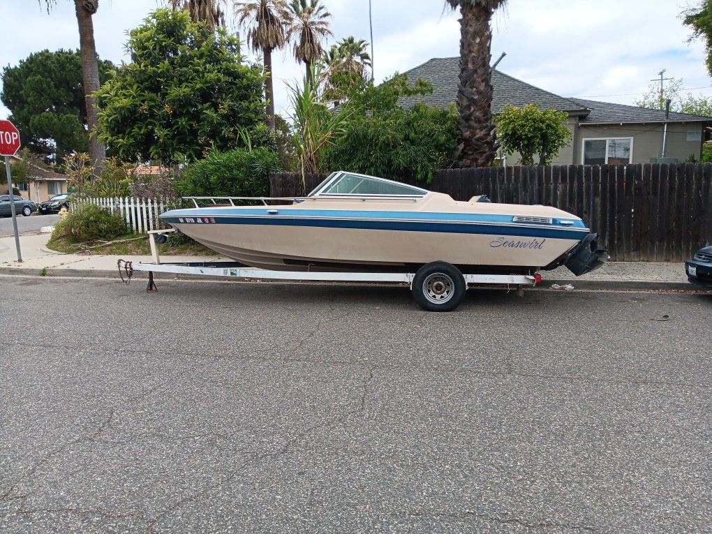 Boat And Trailer For Sale $500 Bill Of Sale Only. 