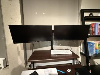 Computer Monitor With Standup Desk