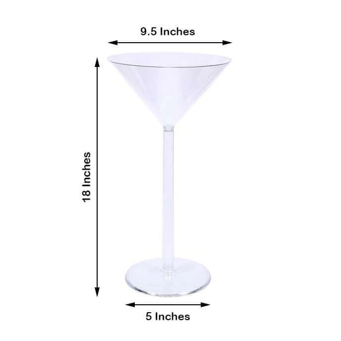 4 Acrylic Vases