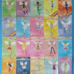 RAINBOW MAGIC FAIRIES FAIRY LOT OF 20 BOOKS DANCE PET SPORTS VERY GOOD CLEAN COND.