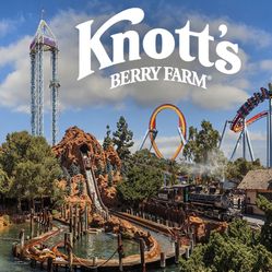 4 Tickets To Knott’s Berry Farm 