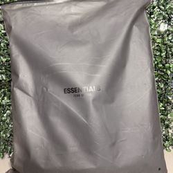 White Oatmeal Essentials Hoodie