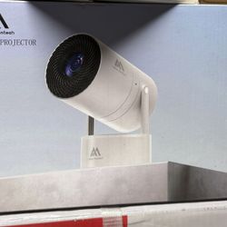 Aubor Mentech X3 Portable Smart Mini Projector w/ Wi-fi & Bluetooth 4K 1080P [M]