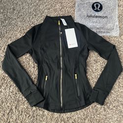Lululemon Define Jacket Black/Gold