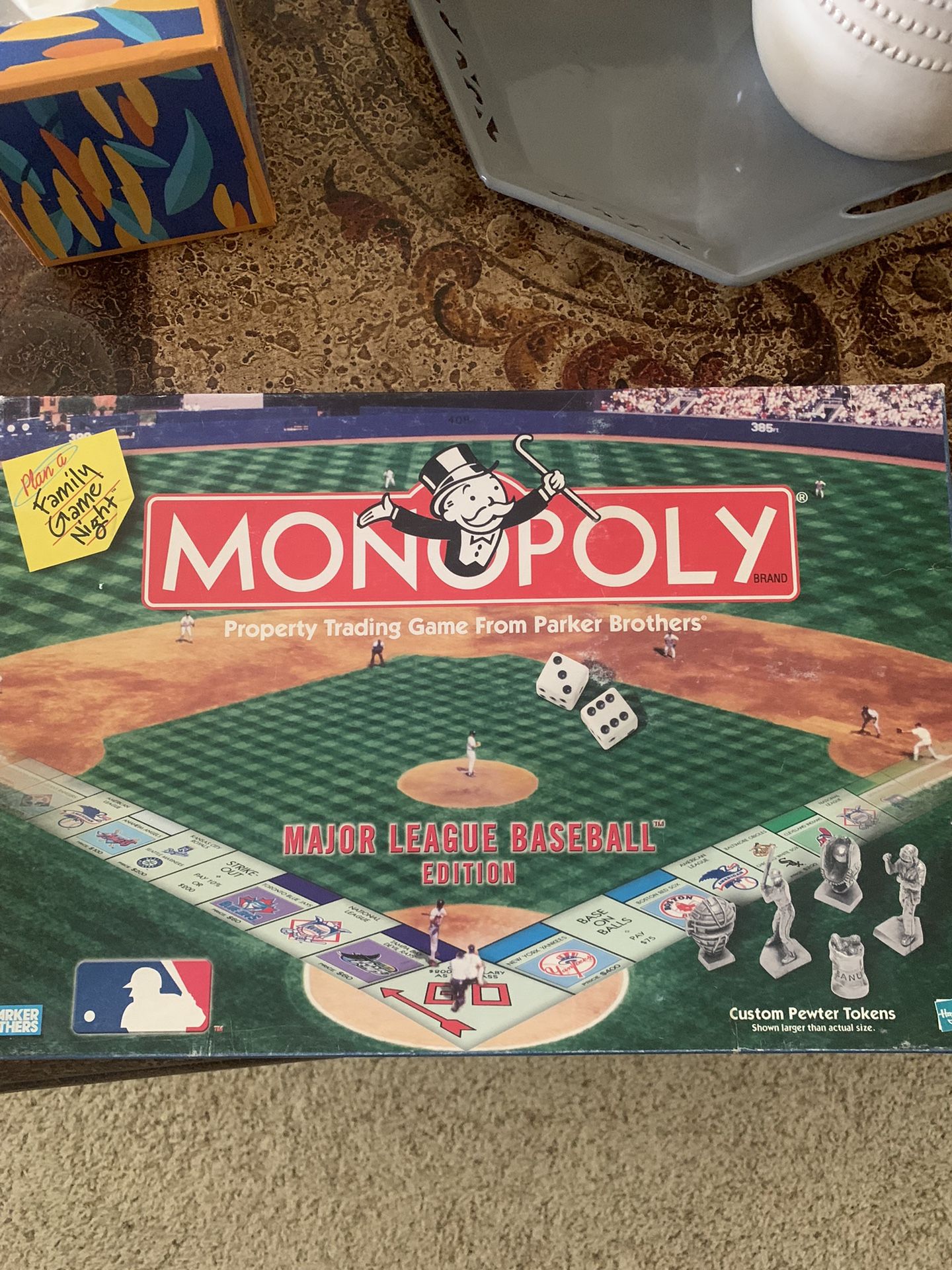 Monopoly Major League Baseball Edition Board Game