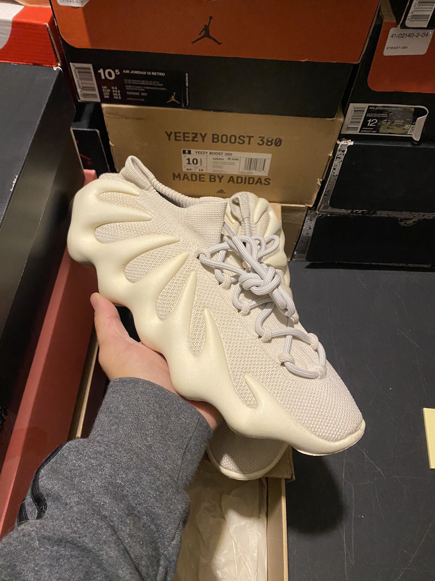 Adidas Yeezy 450 Cloud White size 11.5 USED But Clean