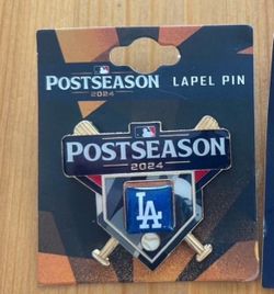 2024 Postseason Los Angeles Dodgers Pin From The Stadium Authentic