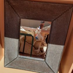 Vintage 2 X 2 Mirror 