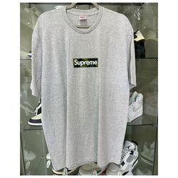 Supreme Box Logo Tee Grey 