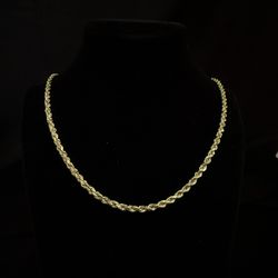 14k Gold Rope Chain