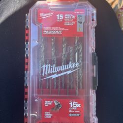Milwaukee Drill Bits Set
