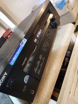 SONY FM-AM Receiver STR-DE345 Channel. AV Control Center.TESTED - No remote