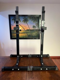 Adjustable Squat Rack Pair