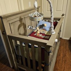 Wooden Baby Bed