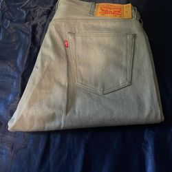 Levi’s Grey 501 Jeans (Size 38 X 30) 