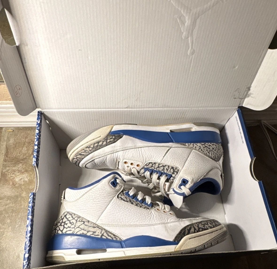 Jordan Air Jordan 3 Retro True Blue/Washington Wizards White CT8532-148