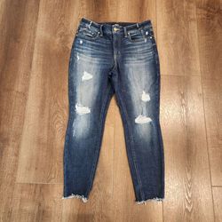 Edgely by Maurices high-stretch denim size 12 short, high rise super skinny, good condition