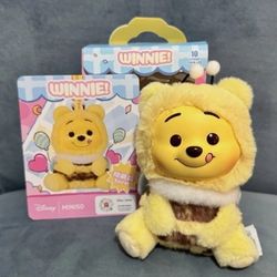 Miniso Disney Winnie the Pooh Vinyl Plush Pendant Opened Blind Box - Secret Bee