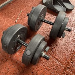 Dumbells 40lbs