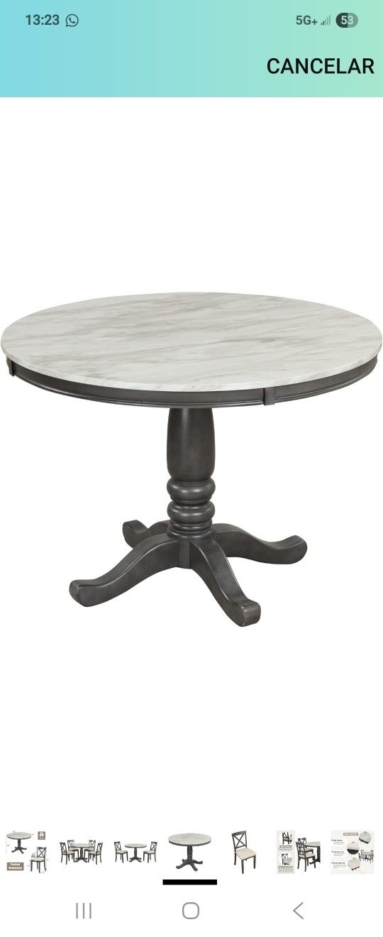 Dining Table with 4 chairs