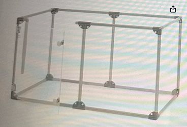 clear acrylic pet enclosure